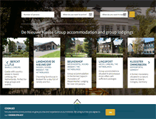 Tablet Screenshot of denieuweklasse.com